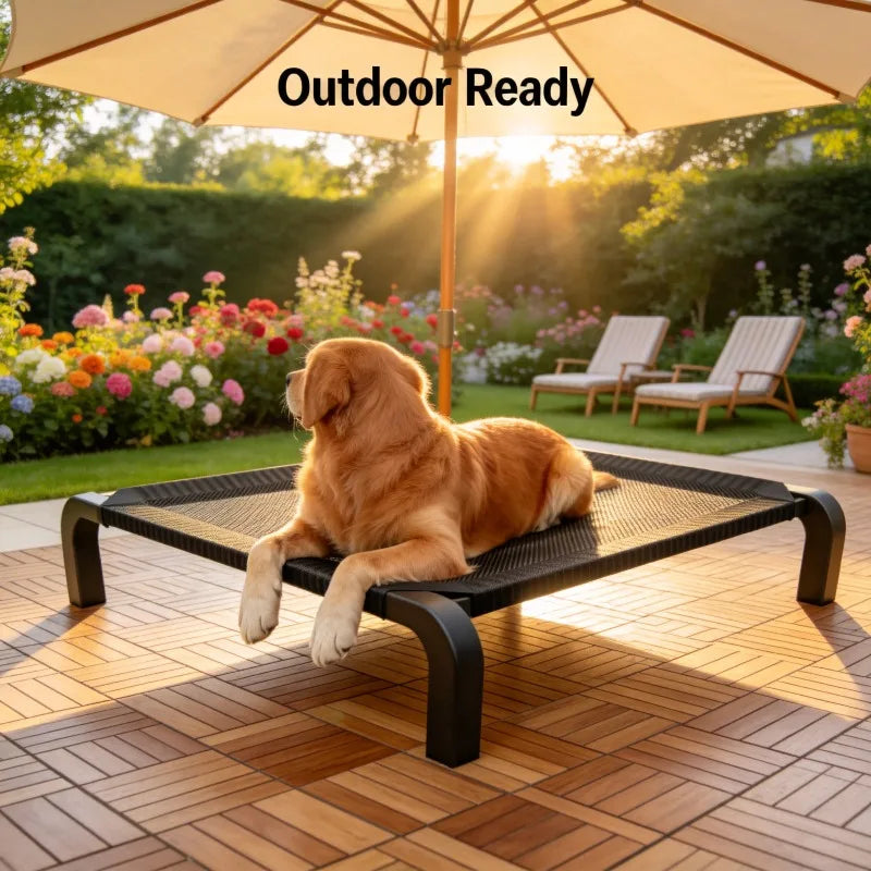 Military Sle Foldable Dog Bed All Season Large and Small Dogs Camp Bed Detachable Waable Dog House Pet Supplies for Summer Use