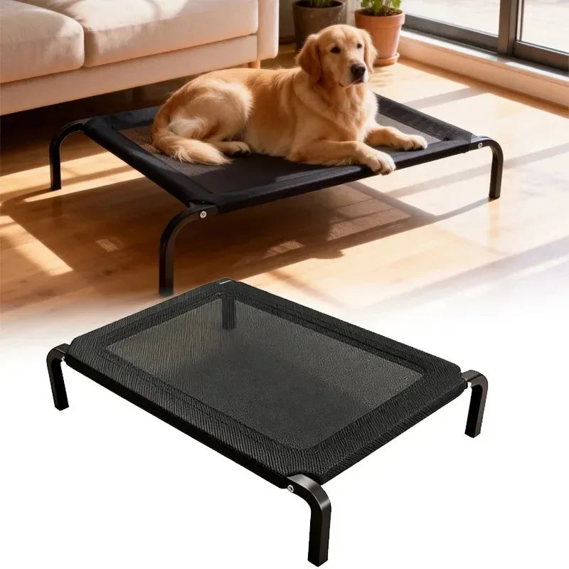 Military Sle Foldable Dog Bed All Season Large and Small Dogs Camp Bed Detachable Waable Dog House Pet Supplies for Summer Use